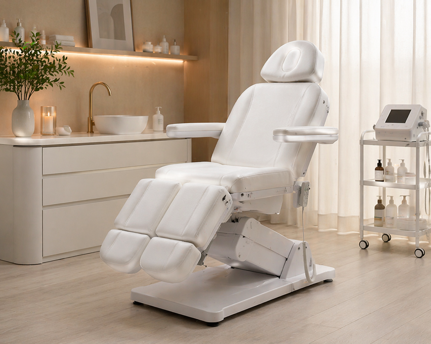 Kaip išsirinkti kosmetologinį krėslą?