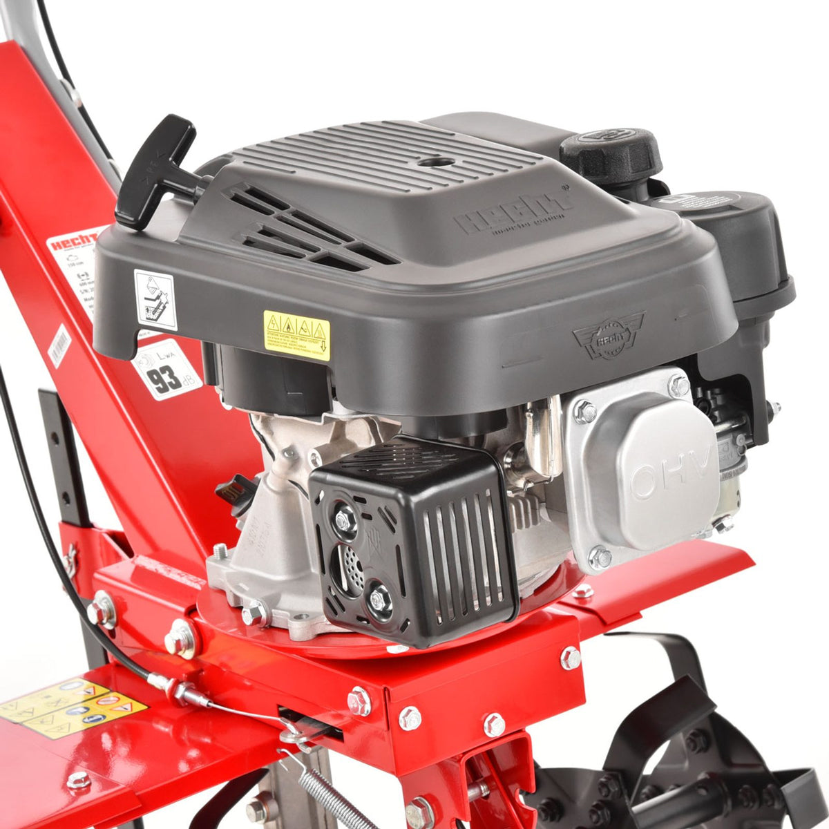 Keturtaktis OHV variklis ant rėmo