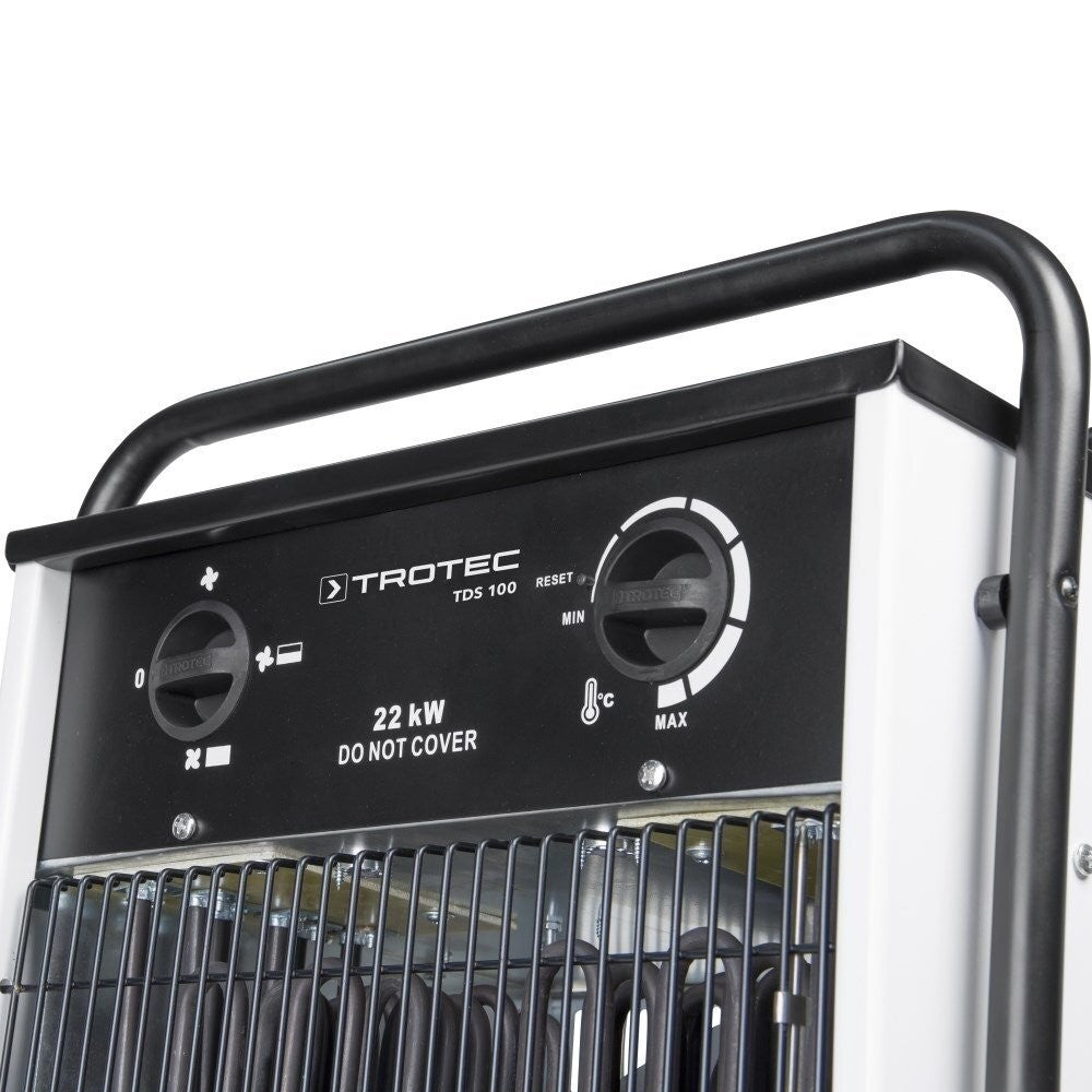 Elektrinis kaloriferis Trotec TDS 100, 22 kW, 400 V – vaizdas 4