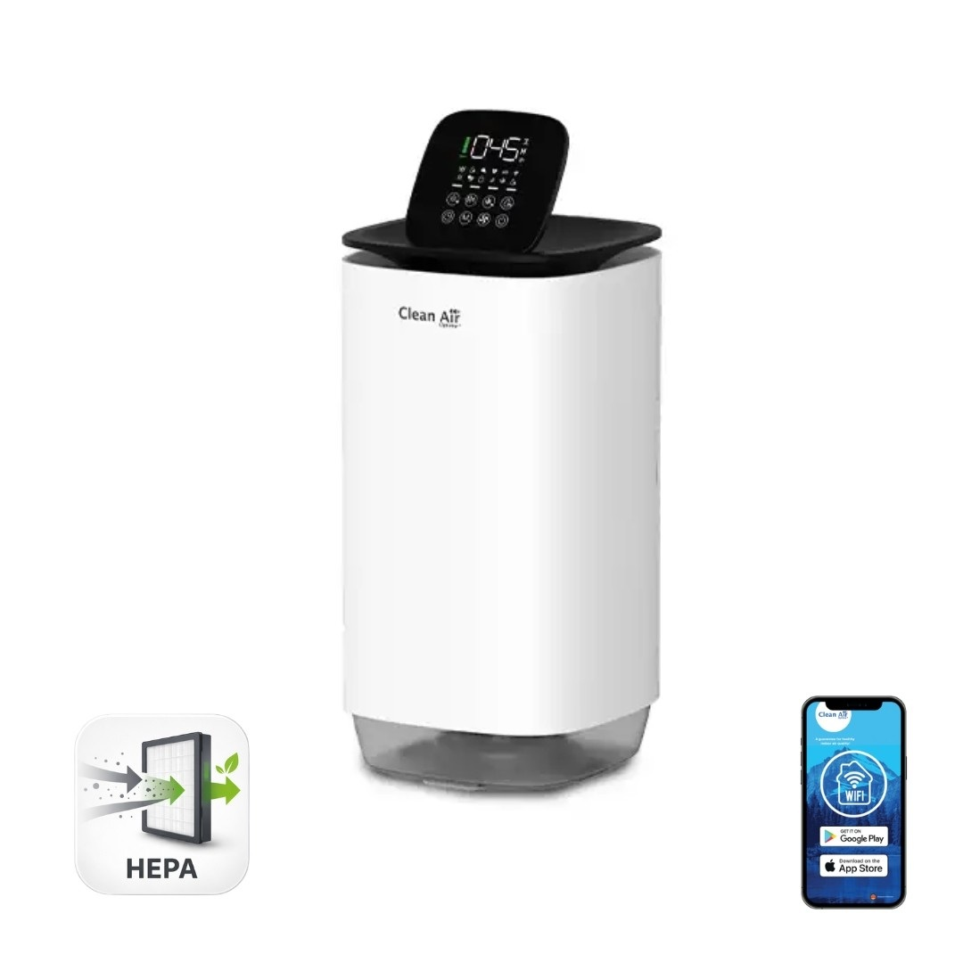 Išmanusis HEPA oro drėkintuvas – valytuvas Clean Air CA-808 Smart