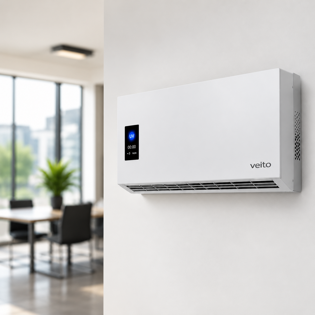 Sieninis UV-C oro valymo įrenginys Veito Air Pro, 900 m³/h – vaizdas 3