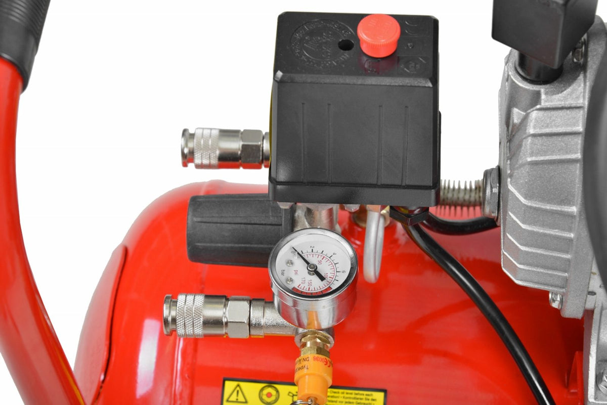 Elektrinis dviejų cilindrų kompresorius Hecht 2353, 50 l