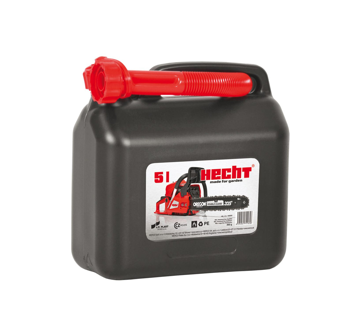 Degalų kanistras Hecht K00050, 5 l