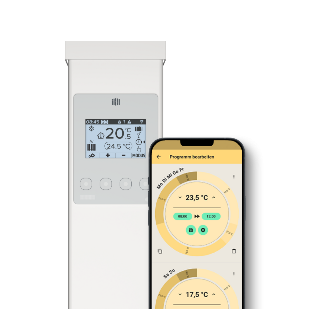 Elektriniai radiatoriai AeroFlow su FlexiSmart Pro valdymu – vaizdas 2
