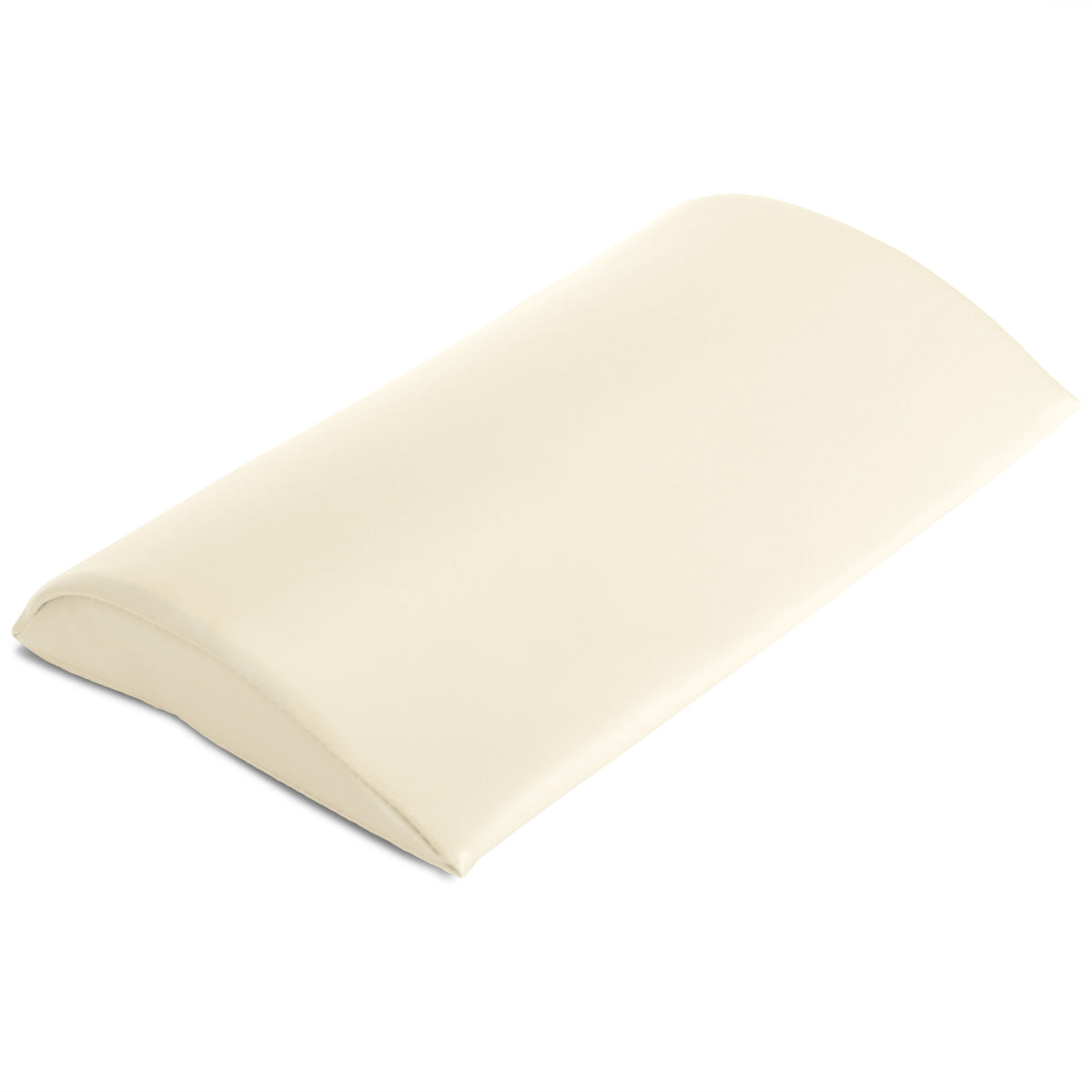 Juosmens atraminė pagalvėlė Habys 40 × 25 × 5 cm kieta Satin Comfort, dramblio kaulo k707 – nuotrauka 3