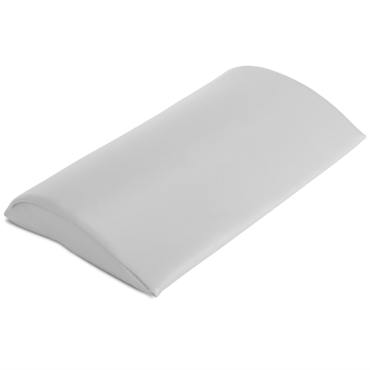 Juosmens atraminė pagalvėlė Habys 40 × 25 × 5 cm minkšta Satin Comfort, šviesiai pilka k729 – nuotrauka 3