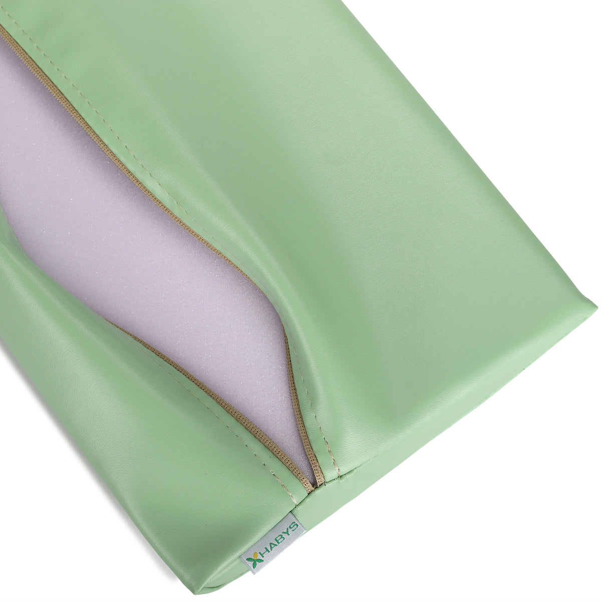 Juosmens atraminė pagalvėlė Habys 40 × 25 × 7 cm kieta Vinyl Flex, žalia k022 – nuotrauka 2