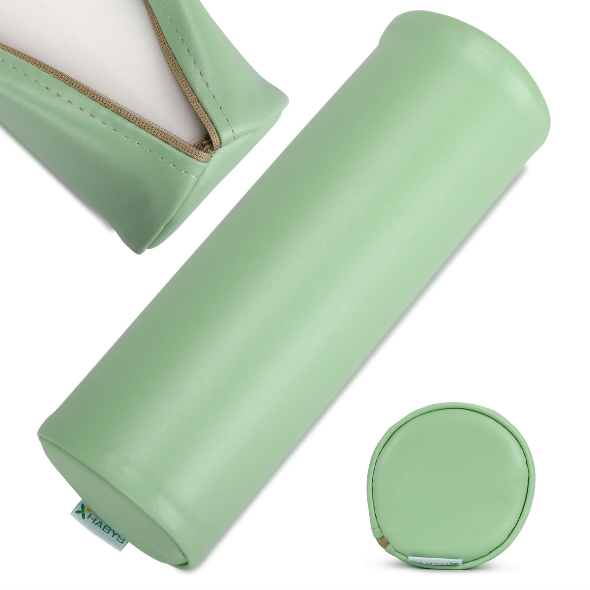 Masažo volelis Habys 10 × 30 cm Vinyl Flex, žalia k022 – nuotrauka 1