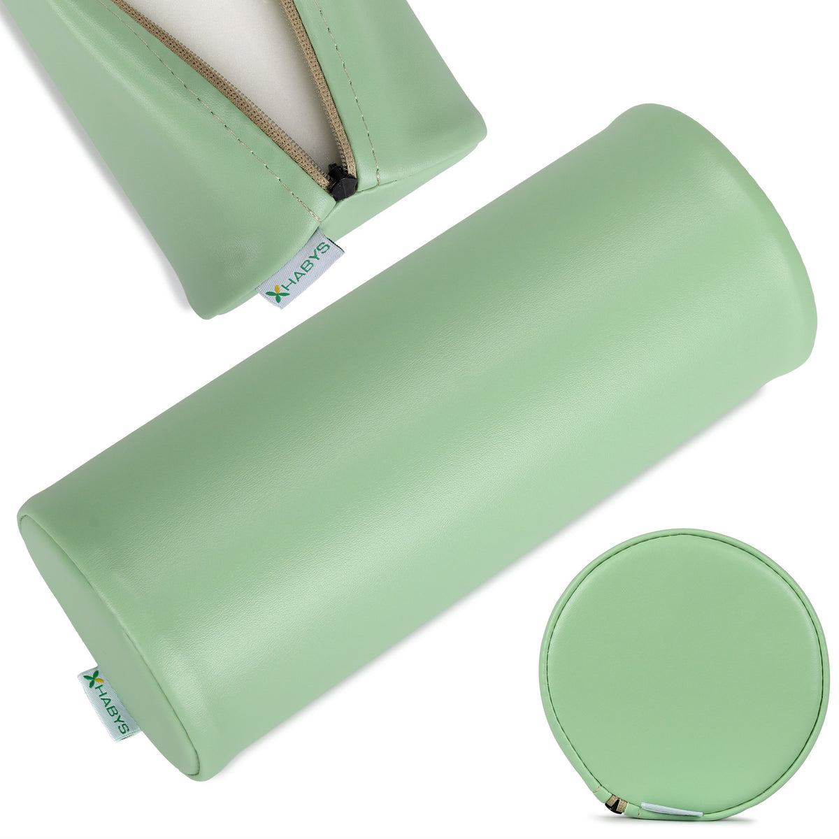 Masažo volelis Habys 12 × 30 cm Vinyl Flex, žalia k022 – nuotrauka 1