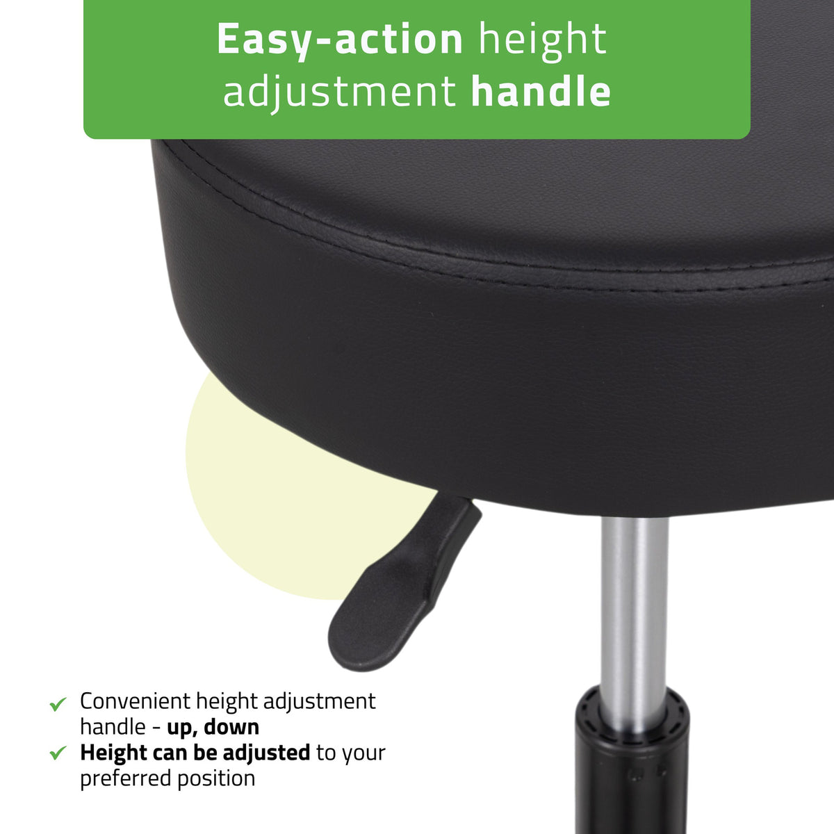 Masažuotojo kėdė Habys Timo Comfy Base, juoda k515 – nuotrauka 4