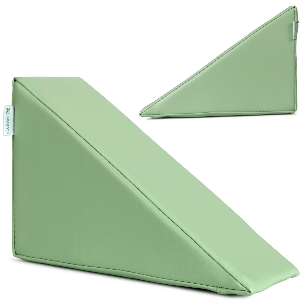 Pleištinė masažo pagalvėlė Habys 30 × 12 × 20 cm Vinyl Flex, žalia k022 – nuotrauka 1