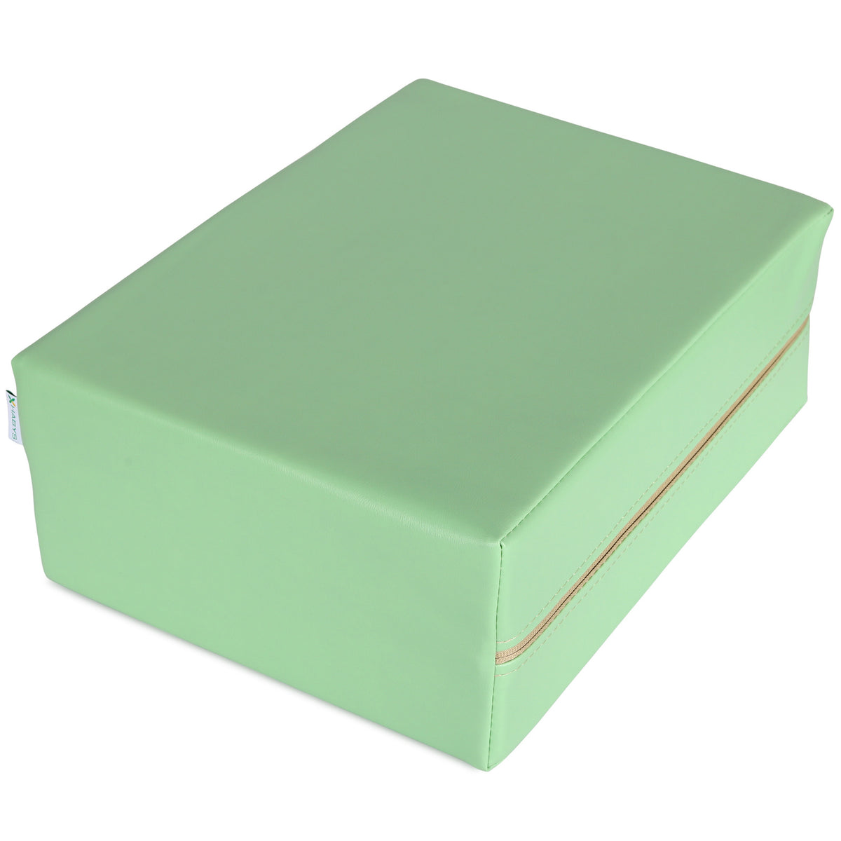 Stačiakampė pozicionavimo pagalvėlė Habys 40 × 30 × 15 cm Vinyl Flex, žalia k022 – nuotrauka 1
