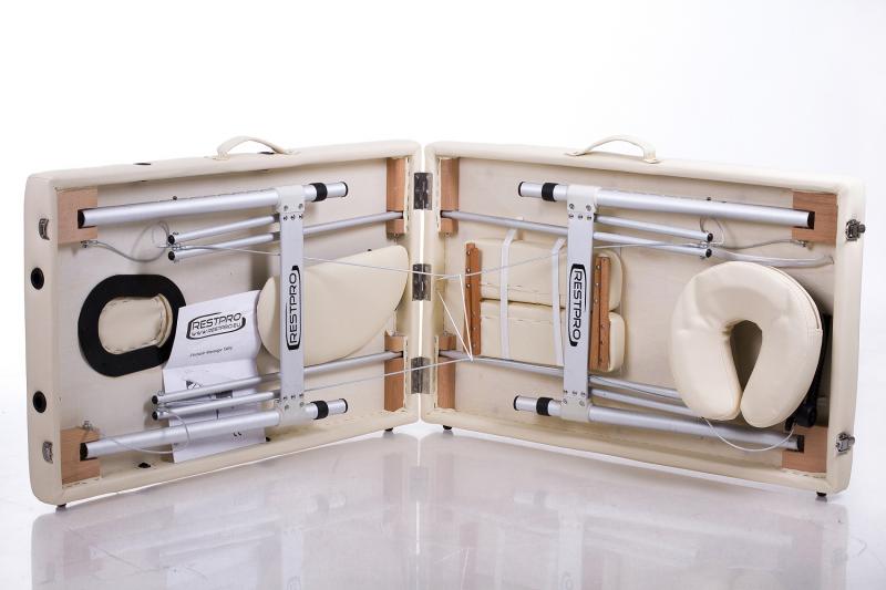 ALU 2 S CREAM – sulankstyto stalo konstrukcija