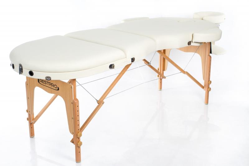 VIP OVAL 3 CREAM – stalas horizontalia padėtimi