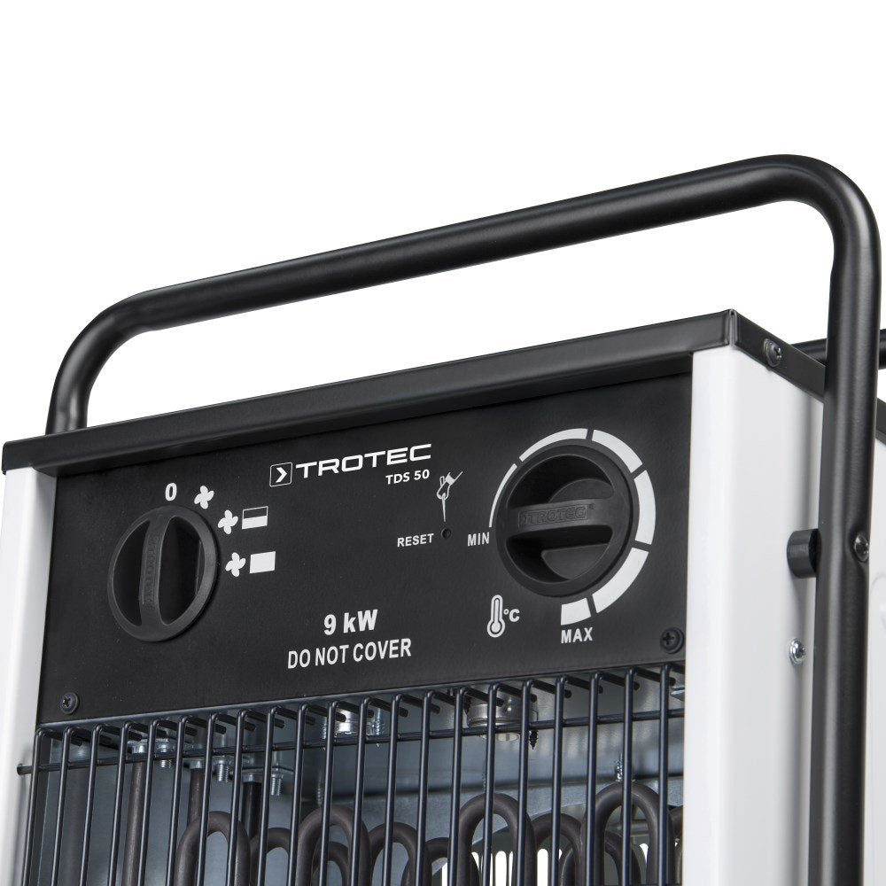Elektrinis kaloriferis Trotec TDS 50, 9 kW, 400 V – vaizdas 4