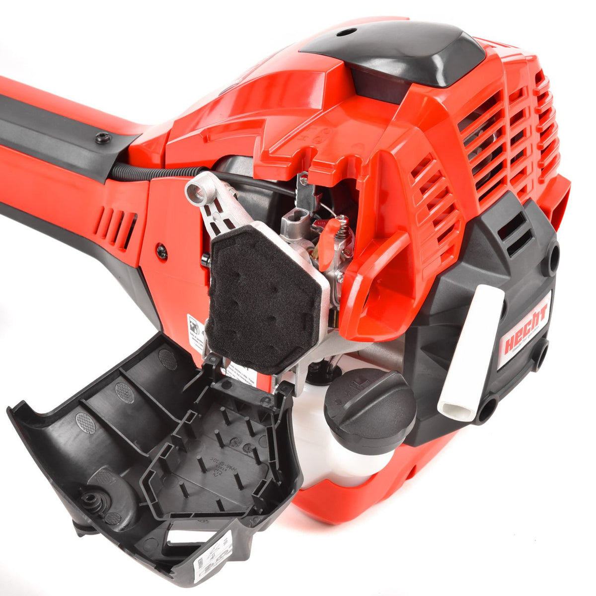 Atidarytas oro filtro dangtelis
