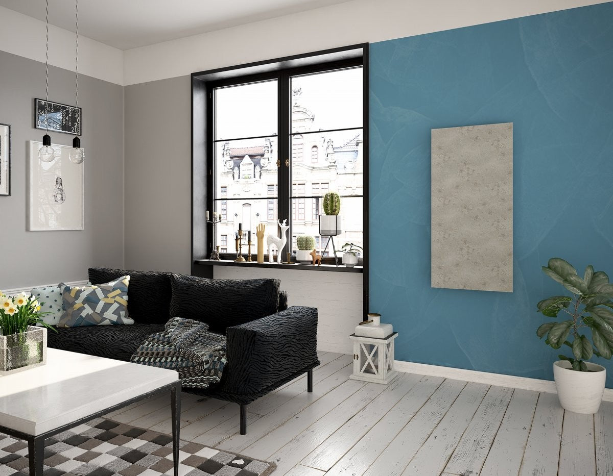 Keraminė infraraudonųjų spindulių šildymo plokštė Ecosun CR, Concrete taupe – vaizdas 8