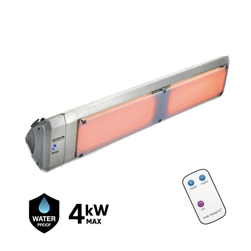 Infraraudonųjų spindulių šildytuvas Heliosa 99.3, 4 kW
