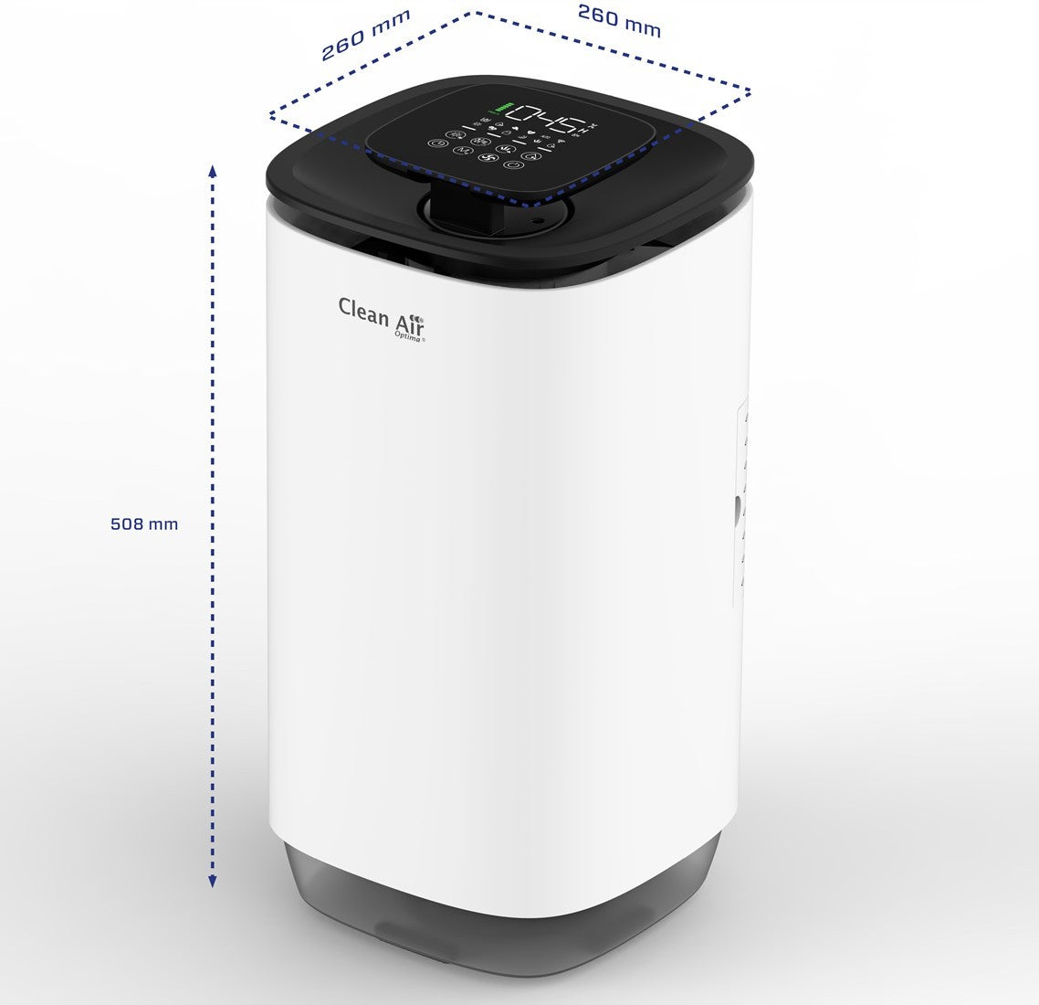 Išmanusis HEPA oro drėkintuvas – valytuvas Clean Air CA-808 Smart – vaizdas 2