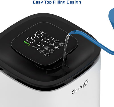 Išmanusis HEPA oro drėkintuvas – valytuvas Clean Air CA-808 Smart – vaizdas 4