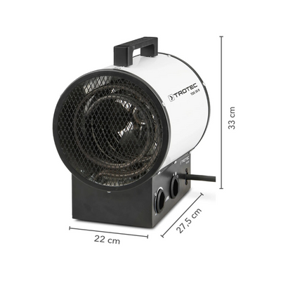 Elektrinis kaloriferis Trotec TDS 30 R, 5 kW, 400 V – vaizdas 2