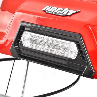 LED priekinis žibintas iš arti