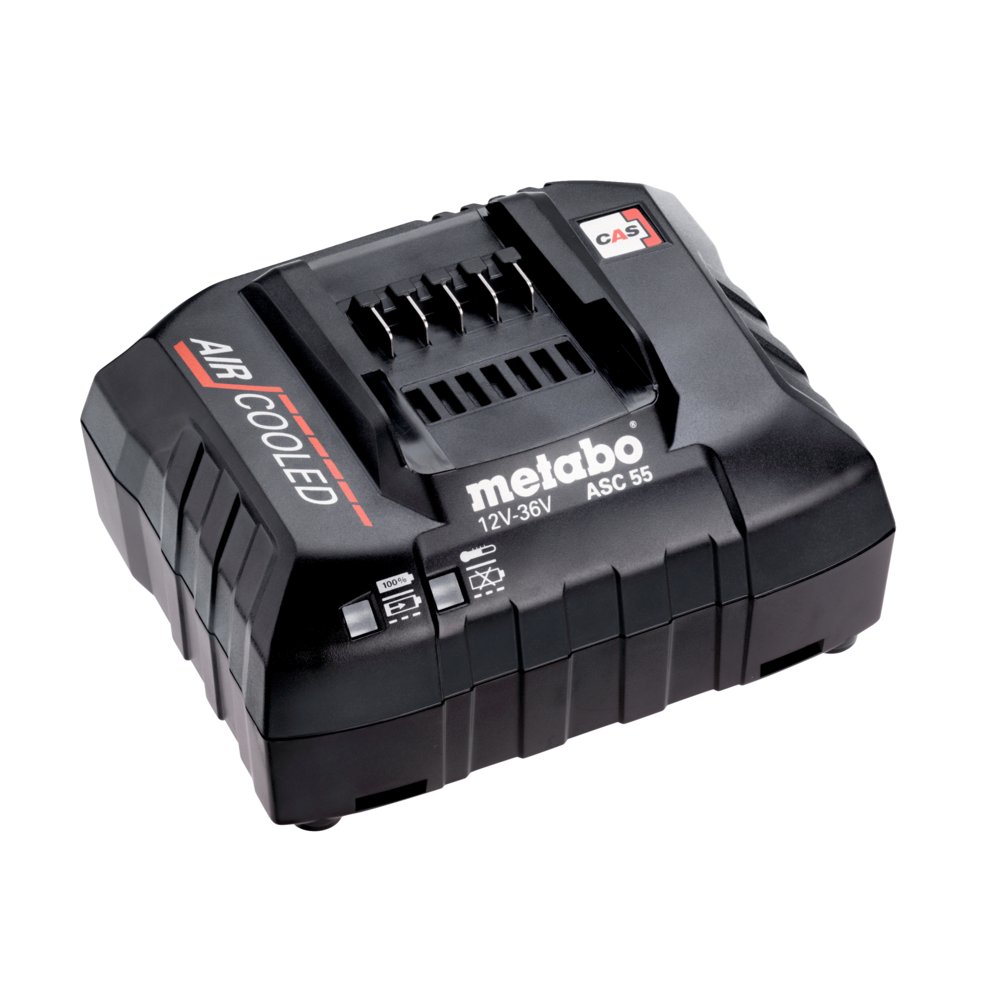 Akumuliatorių įkroviklis Metabo ASC 55 EU, 12–36 V