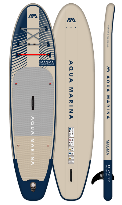 Aqua Marina Magma BT-23MAP – irklentės denis, dugnas ir šonas