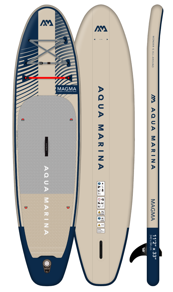 Aqua Marina Magma BT-23MAP – irklentės denis, dugnas ir šonas