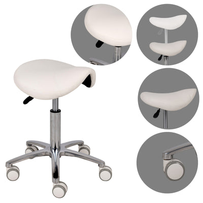 Balninė masažuotojo kėdė Habys Lila Comfy Base, balta k501 – nuotrauka 1