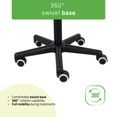 Balninė masažuotojo kėdė Habys Lumo Comfy Base, balta k501 – nuotrauka 5