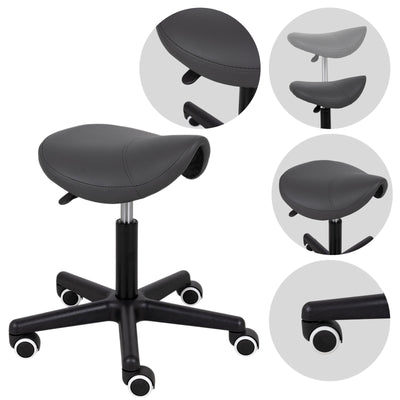 Balninė masažuotojo kėdė Habys Lumo Comfy Base, pilka k521 – nuotrauka 1