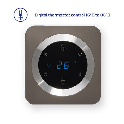 Bokštinis ventiliatorius - šildytuvas Clean Air CA-904C – vaizdas 3