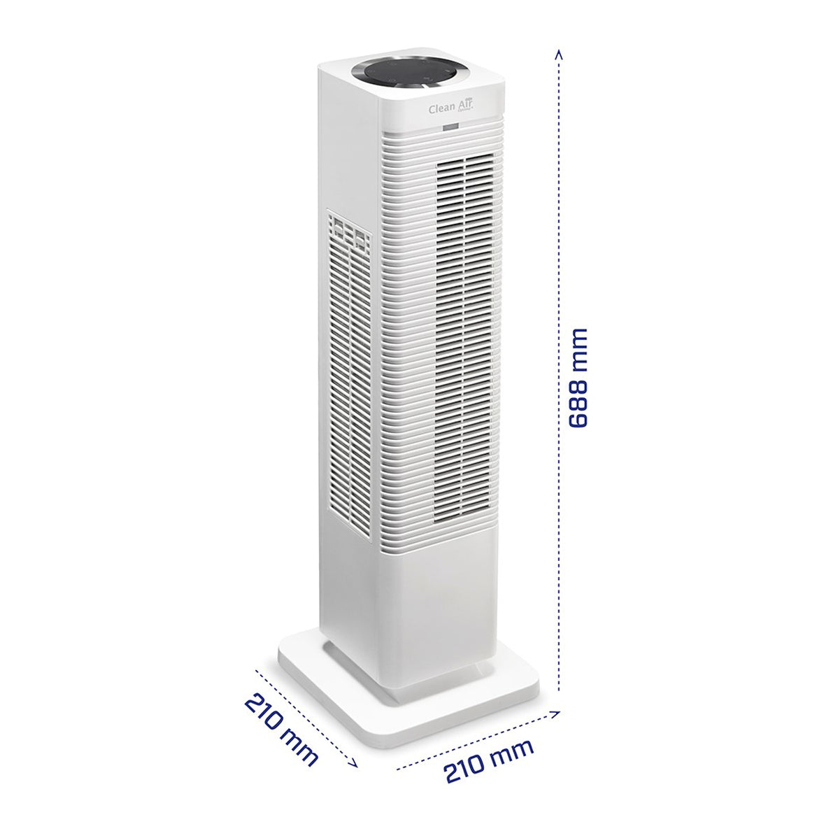 Bokštinis ventiliatorius - šildytuvas Clean Air CA-904W – vaizdas 6