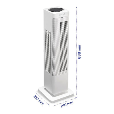 Bokštinis ventiliatorius - šildytuvas Clean Air CA-904W – vaizdas 6