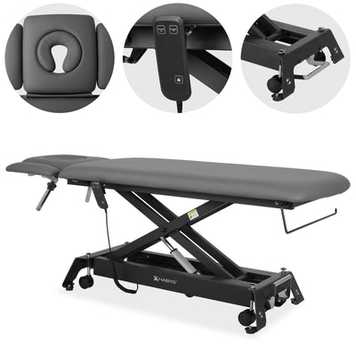 Elektrinis masažo stalas Habys Evero Cross X4 ERGO, Pilka K722, T-SS056