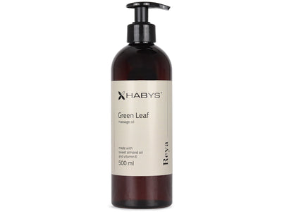 Masažo aliejus Habys Reya Green Leaf – 500 ml