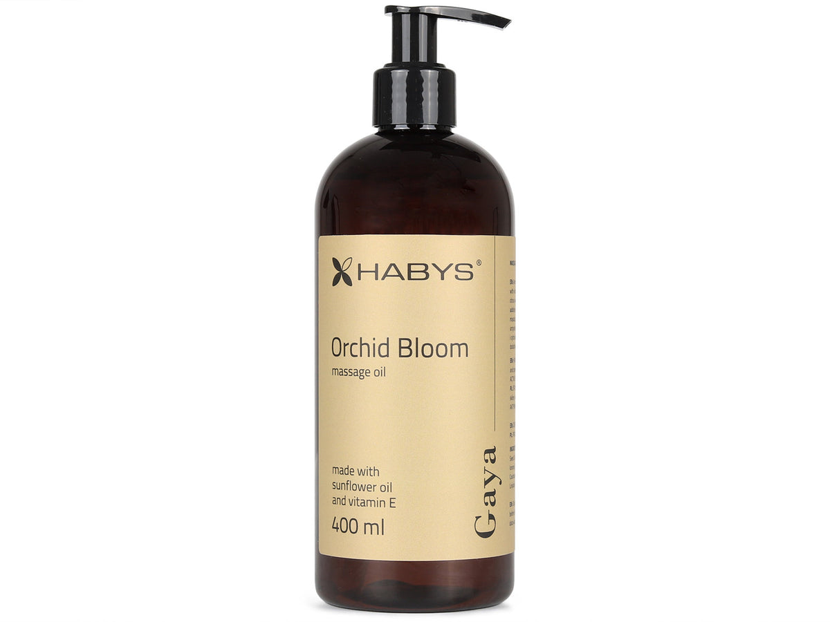 Masažo aliejus Habys Gaya Orchid Bloom, 400 ml – 400 ml