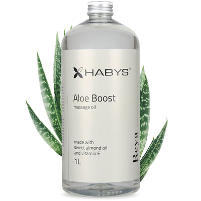 Masažo aliejus Habys Reya Aloe Boost – 1000 ml