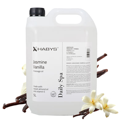 Masažo aliejus Habys Daily Spa – Jasmine Vanilla / 5000 ml