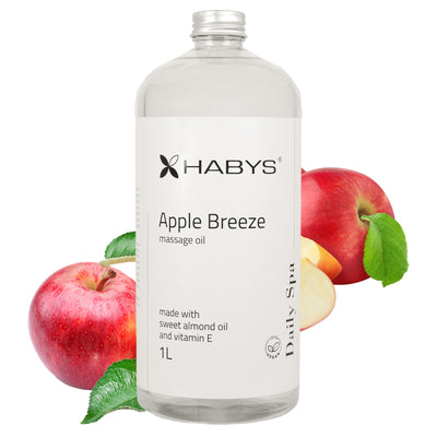 Masažo aliejus Habys Daily Spa – Apple Breeze / 1000 ml