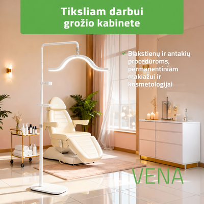 Habys Vena balta LED lempa grožio kabinete – lietuviškas pristatymas