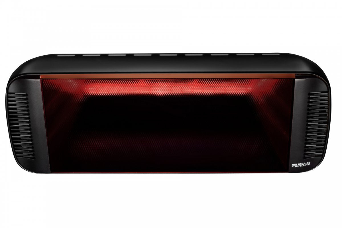 Halogeninis infraraudonųjų spindulių šildytuvas Heliosa 66 Black – vaizdas 2