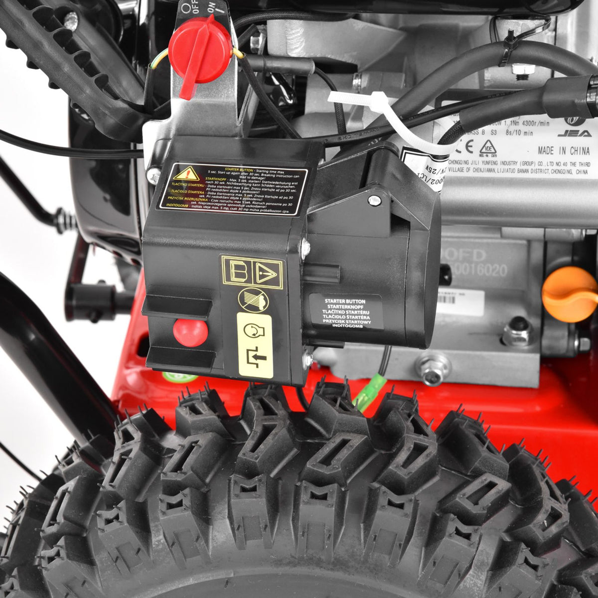 Benzininė šluota Hecht 8680SE
