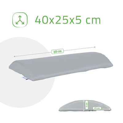 Juosmens atraminė pagalvėlė Aveno Life 40 × 25 × 5 cm Comfy Base, pilka k522 – nuotrauka 5