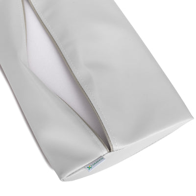Juosmens atraminė pagalvėlė Habys 40 × 25 × 5 cm kieta Satin Comfort, šviesiai pilka k729 – nuotrauka 2