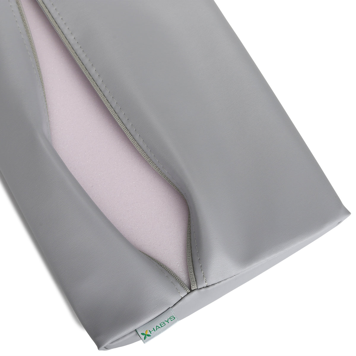 Juosmens atraminė pagalvėlė Habys 40 × 25 × 5 cm minkšta Vinyl Flex, pilka k029 – nuotrauka 2