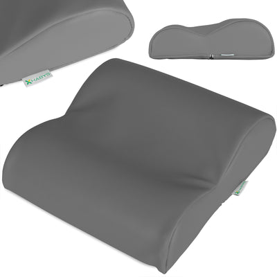 Kaklo atraminė pagalvėlė Habys Satin Comfort, pilka k722 – nuotrauka 1