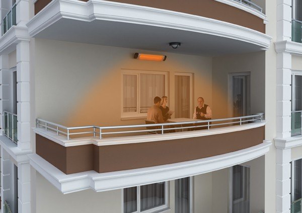 Kvarcinis infraraudonųjų spindulių šildytuvas Kumtel Ecoray EX-25 – vaizdas 4