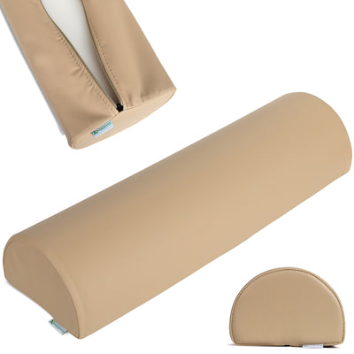 Masažo pusvolelis Aveno Life 60 × 18 × 12 cm Soft Touch, moco beige k607 – nuotrauka 1